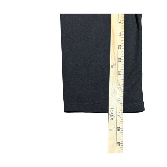 Spanx Black Cropped High-Waisted Leggings Size Medium - Picture 4 of 7